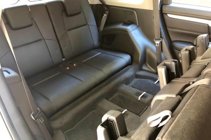Honda crv 3 row seat top